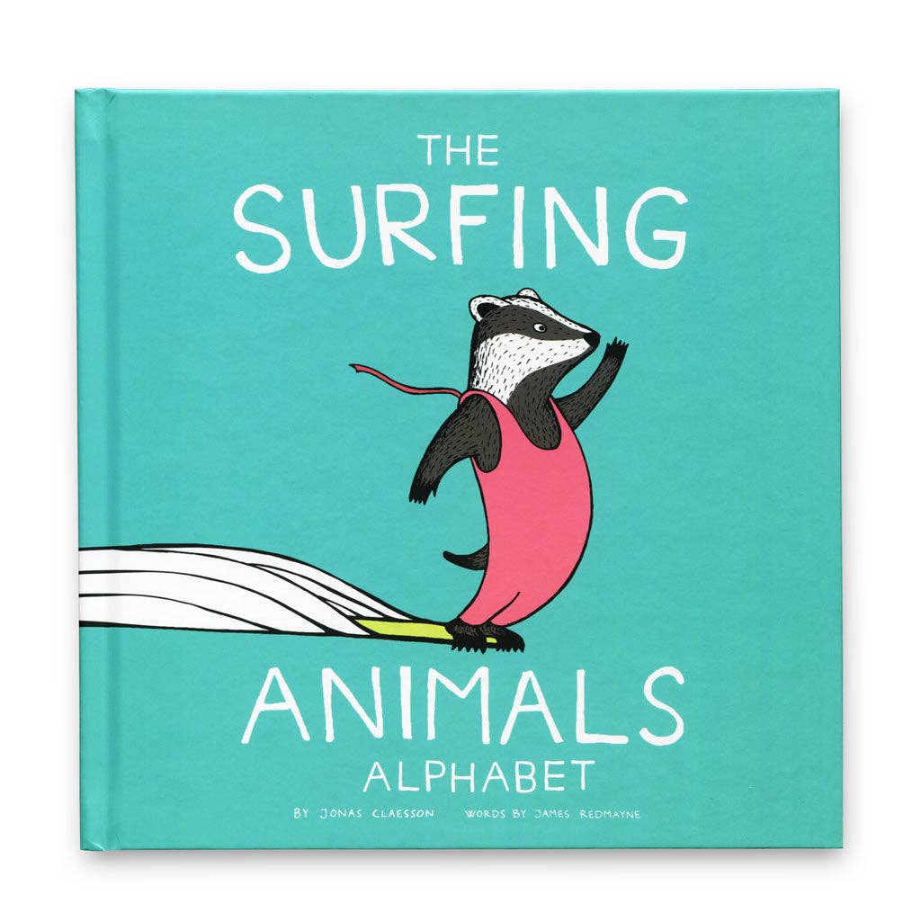 Jonas Claesson - Wholesale Preschool Book (3-5) - The Surfing Animals Alphabet Book0