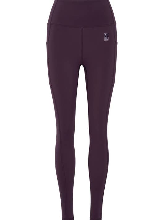 Full Length Legging In Plum for wholesale by Bohemian Traders