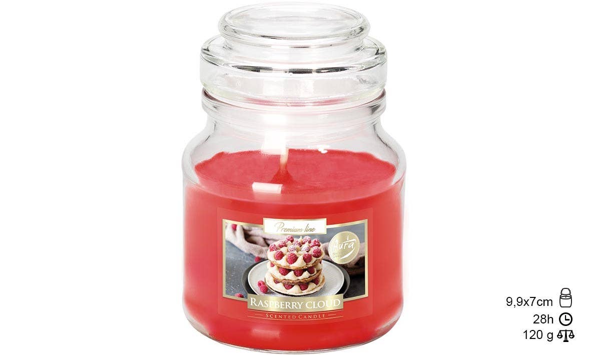 Esoterica Arte - Wholesale Jar/Filled Candle - Raspberry Pot Candle 28h (6 pcs)