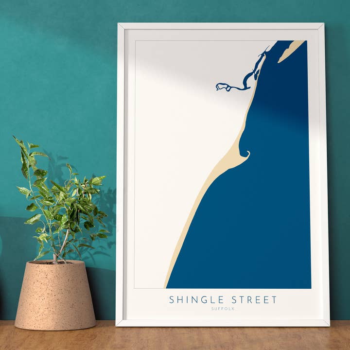 Plenty Blue – wholesale Art print – Shingle Street4