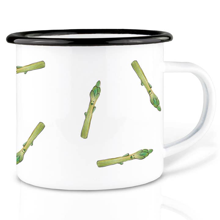 LIGARTI - Wholesale Coffee Mug - Enamel Mug – Asparagus2