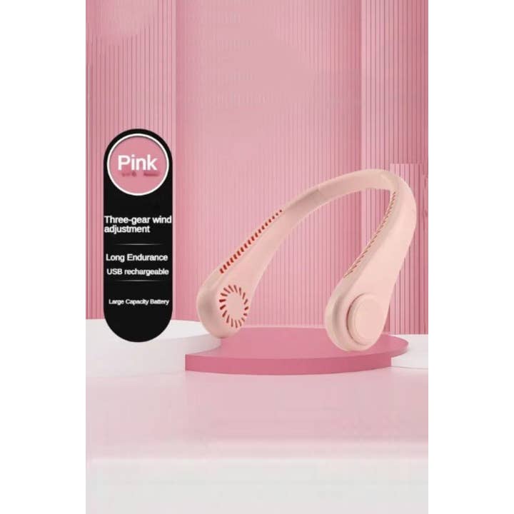 42POPS - Vendita all'ingrosso Ventaglio pieghevole portatile - ..0815 Ventilatore Portatile Senza Lame da Collo a Mani Libere SI-267073