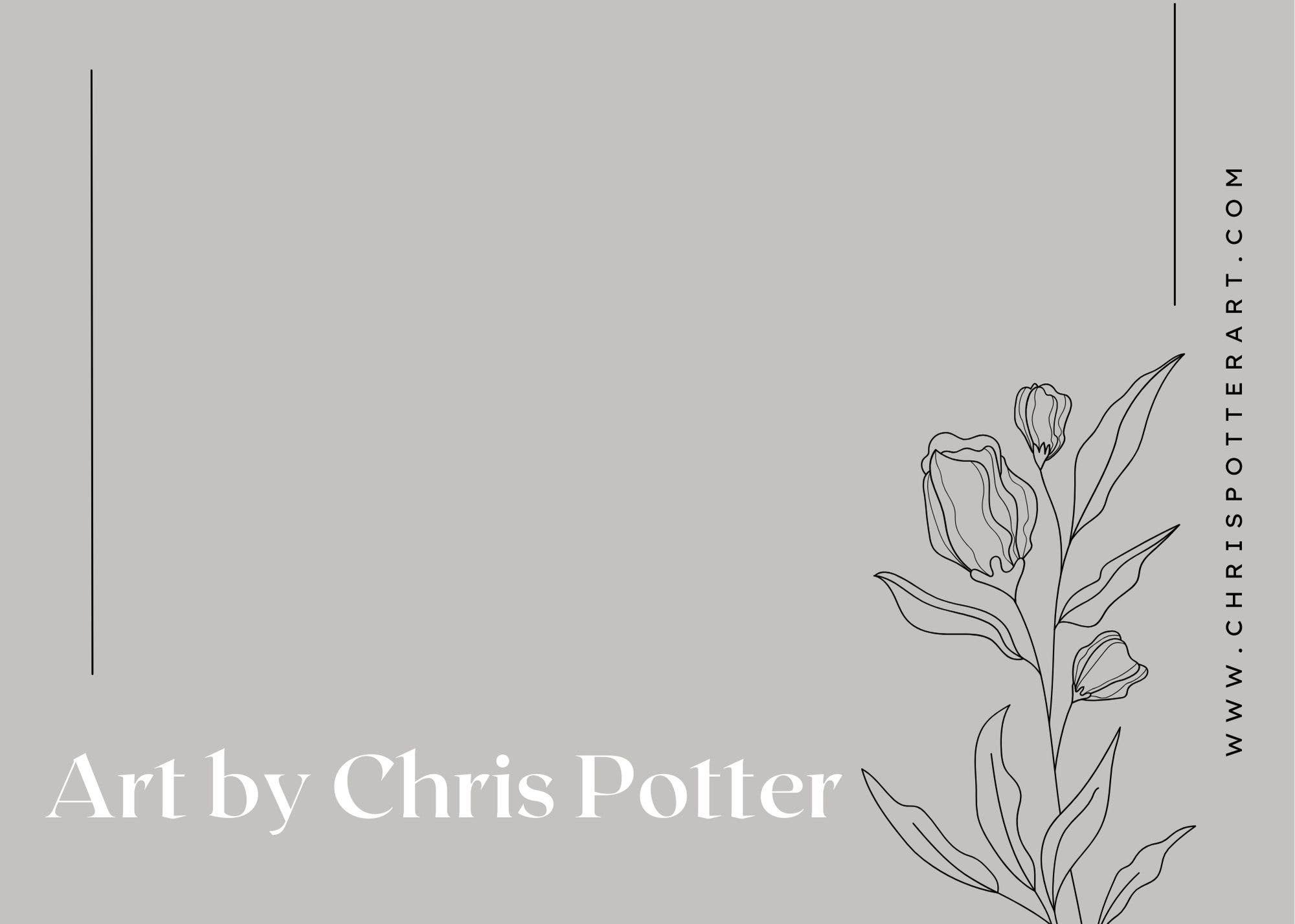 Chris Potter Art - Wholesale Postcard Set - Postcards - Van Goghy - 5 pack10