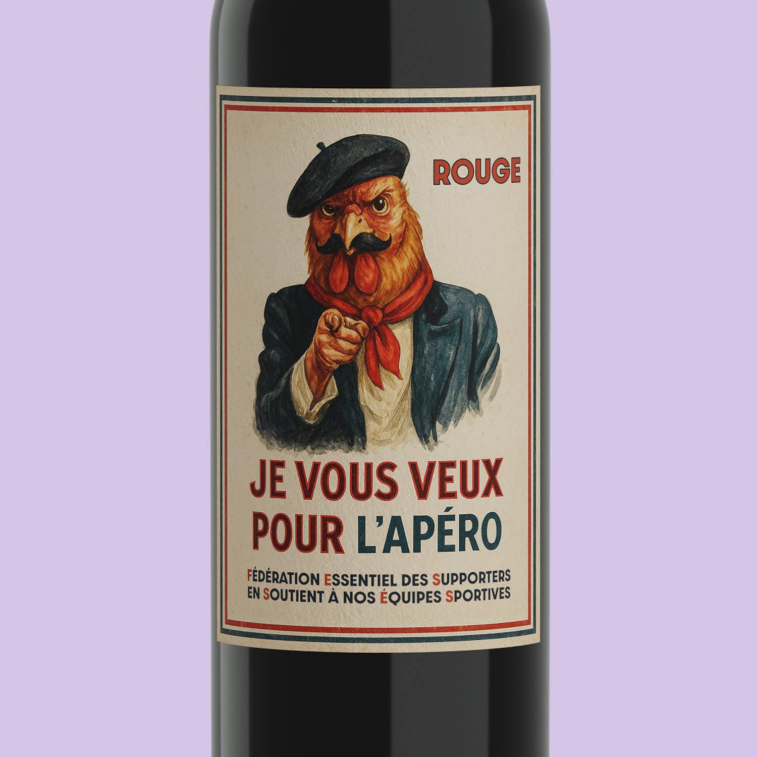 Les Compagnons du Canon - Wholesale Red Wine - I want you for the aperitif - Red Wine - Bordeaux 20201