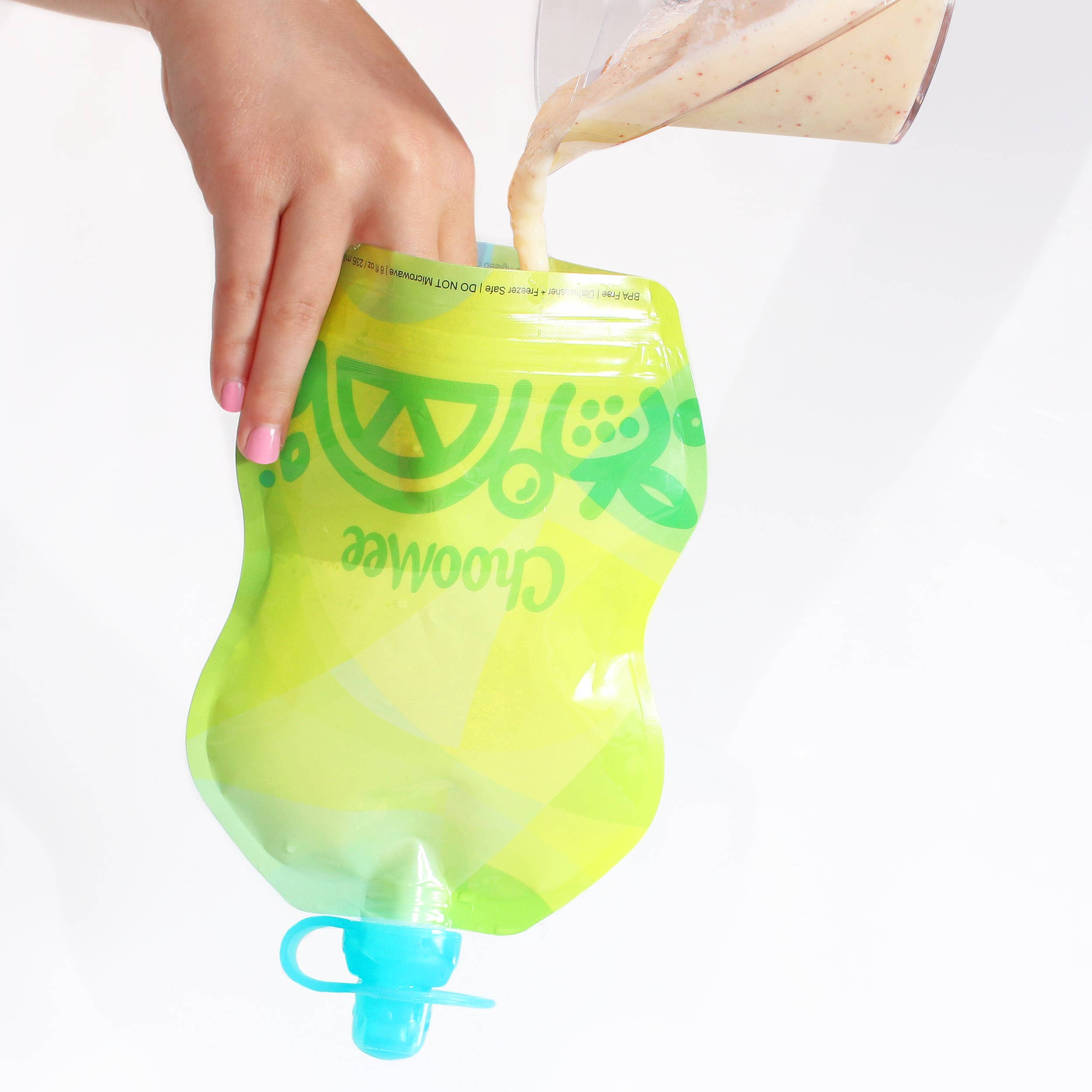 ChooMee - Vente Boîte pour encas – enfant et bébé - ChooMee SnakPack gourde alimentaire réutilisable - Lot de 6 | 237 ml TropiColor2