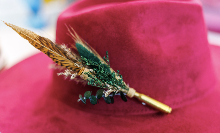 BrimBuds - Wholesale Hat Accessory - Men's - Bullet Shell Casing Hat Pin - Set of 43