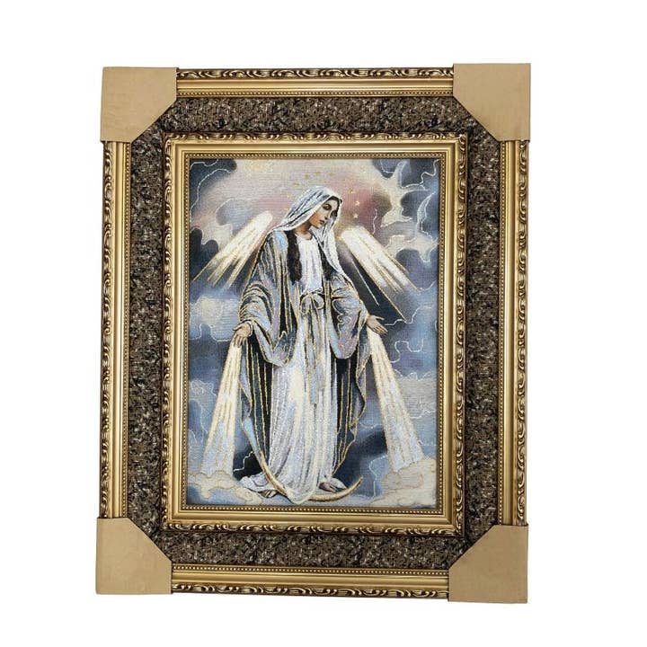 Tapiz tejido en marco: María Inmaculada para venta al por mayor de Tobin Tate