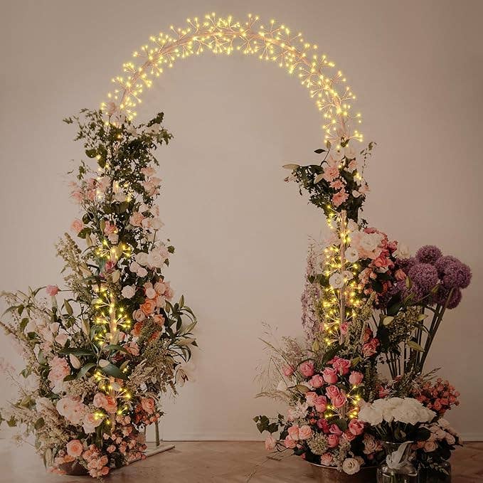 LIGHTSHARE - Wholesale Outdoor Ornament/Decor - Lighted Garden Arbors Bridal Wedding Arch Backdrop Stand Out8