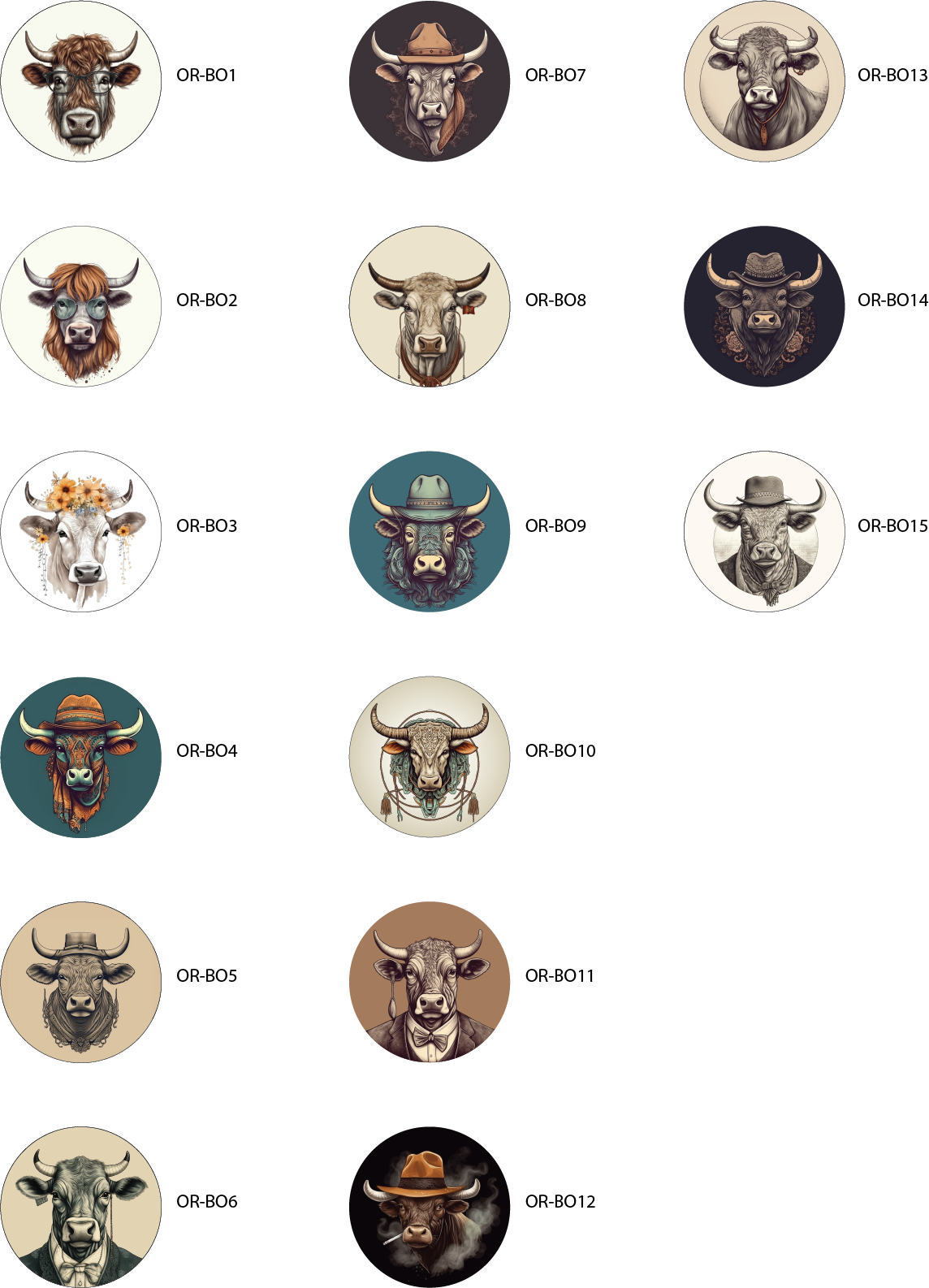 Standish House - Wholesale Ornament - Cow Christmas ornaments, Funny gift, cute, western style15