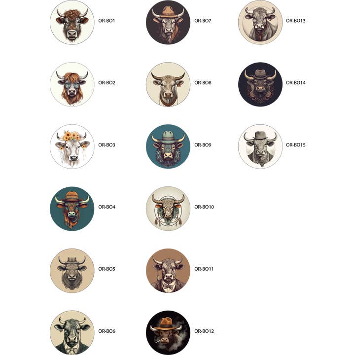 Standish House - Wholesale Ornament - Cow Christmas ornaments, Funny gift, cute, western style15