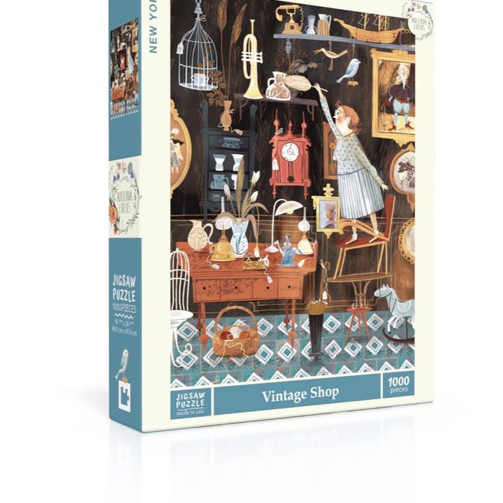 New York Puzzle Company - Wholesale Puzzle - Adult - Vintage Shop - 1000 Piece Jigsaw Puzzle