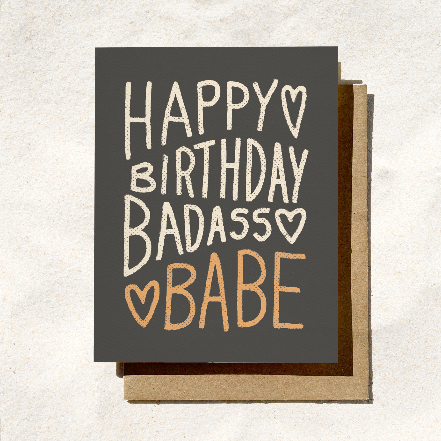 Daydream Prints – wholesale Birthday card – Happy Birthday Badass Babe | Funny Birthday Card5