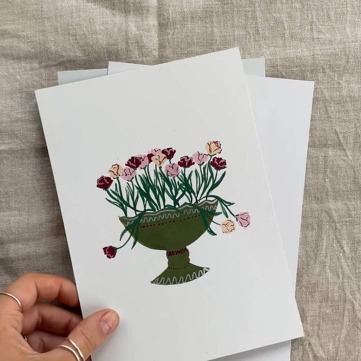 Harriet Watson - Wholesale Art Print - A5 print- Cheerful Bloom 4