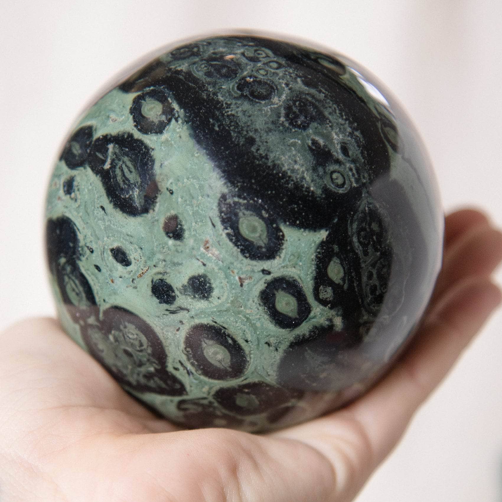 Tiny Rituals - Wholesale Spiritual Stone/Crystal - Kambaba Jasper Sphere - AAA Premium Quality32