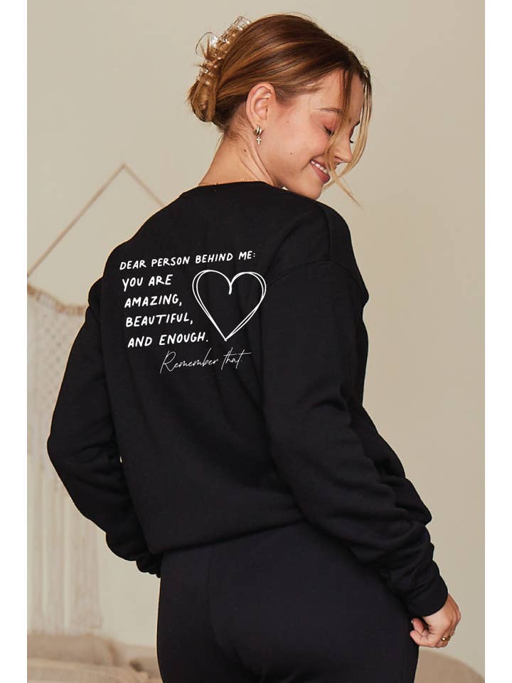 OAT COLLECTIVE - Wholesale Graphic Sweatshirt - Women's - YOU MATTER Graphic Sweatshirt19
