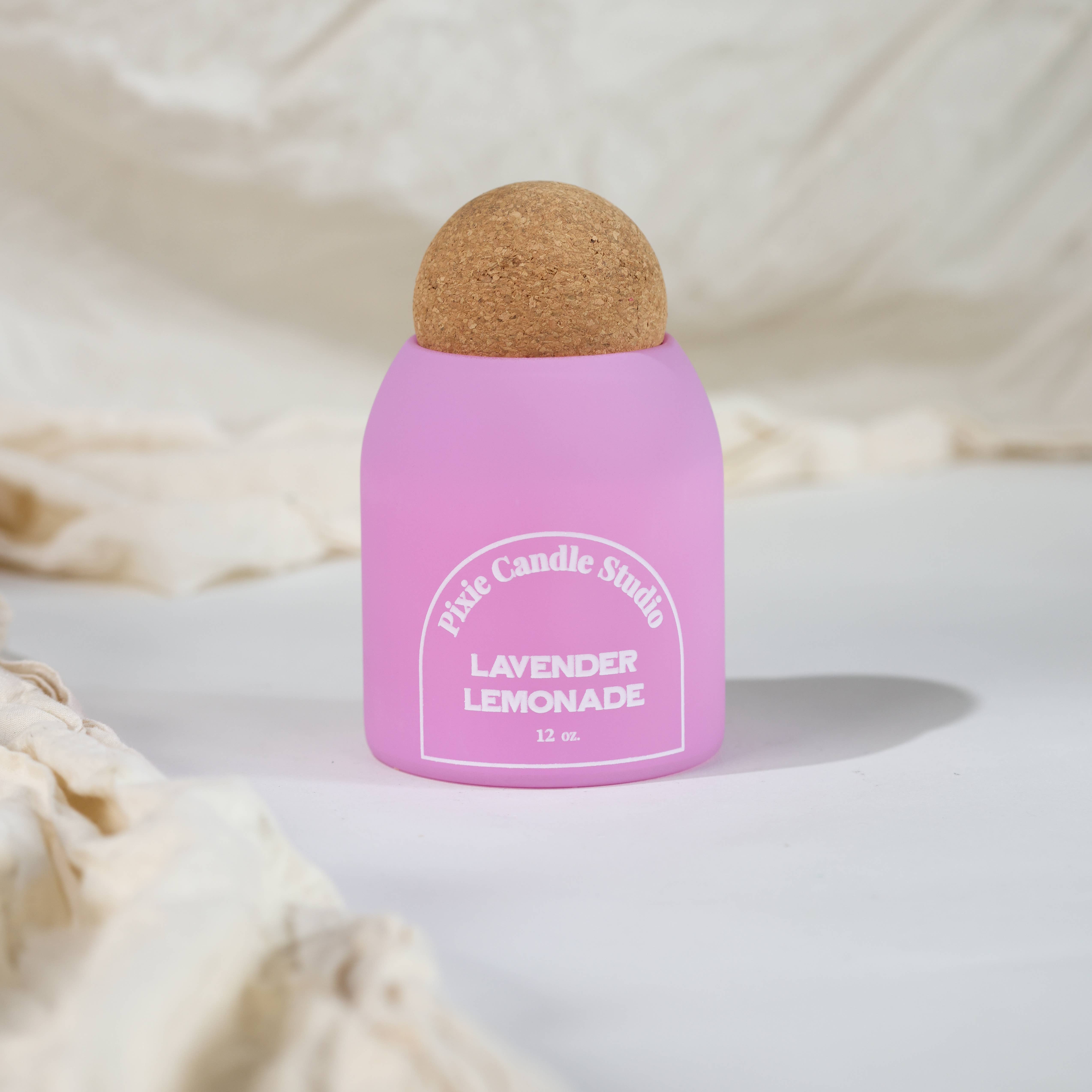 Pixie Candle Studio - Vendita all'ingrosso Candela in vasetto - Lavender Lemonade-Candele di lusso, candela estiva, Ojai