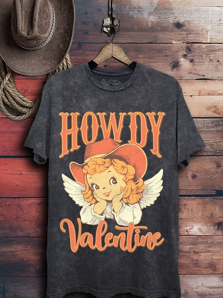 Hej Valentine Grafisk Topp för wholesale av Lotus Fashion Collection