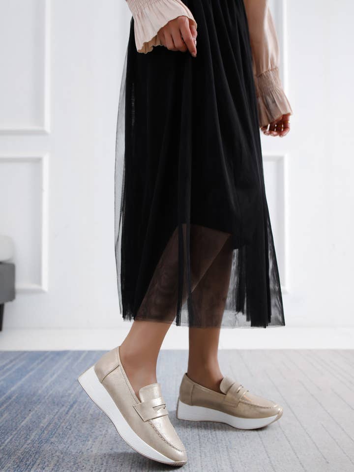 La Bottine Souriante - Vente Ballerines – femme - Mocassins Femme Semelle Plateforme Confort 17