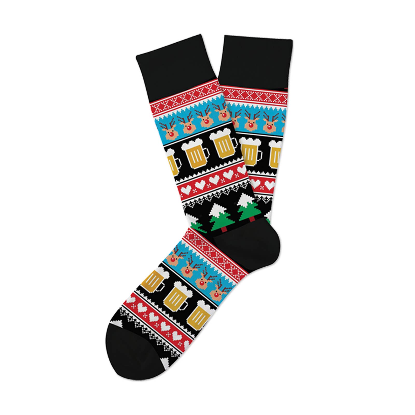 DM Merchandising - Vente Chaussettes – unisexe - Chaussettes de Noël Two Left Feet à l’unité7