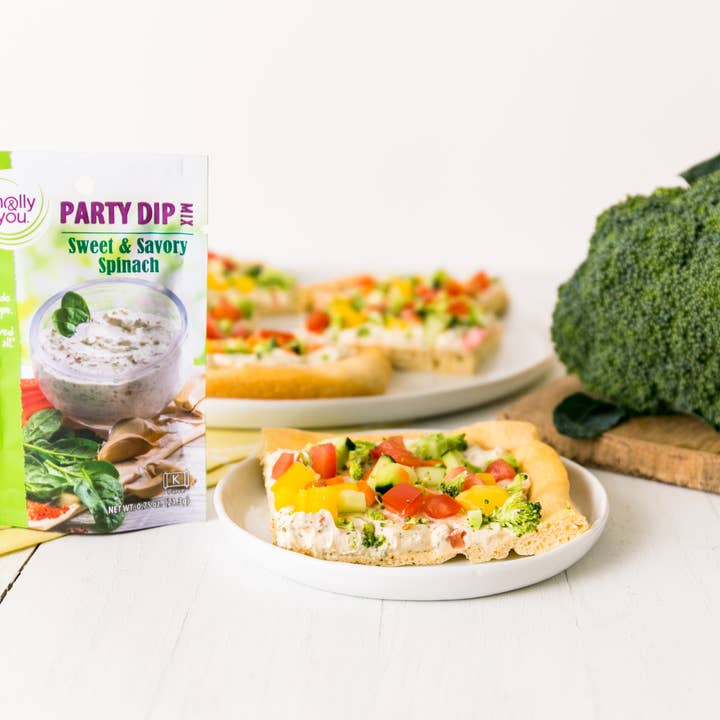 molly&you® - Wholesale Dip - Sweet & Savory Spinach Dip Mix3
