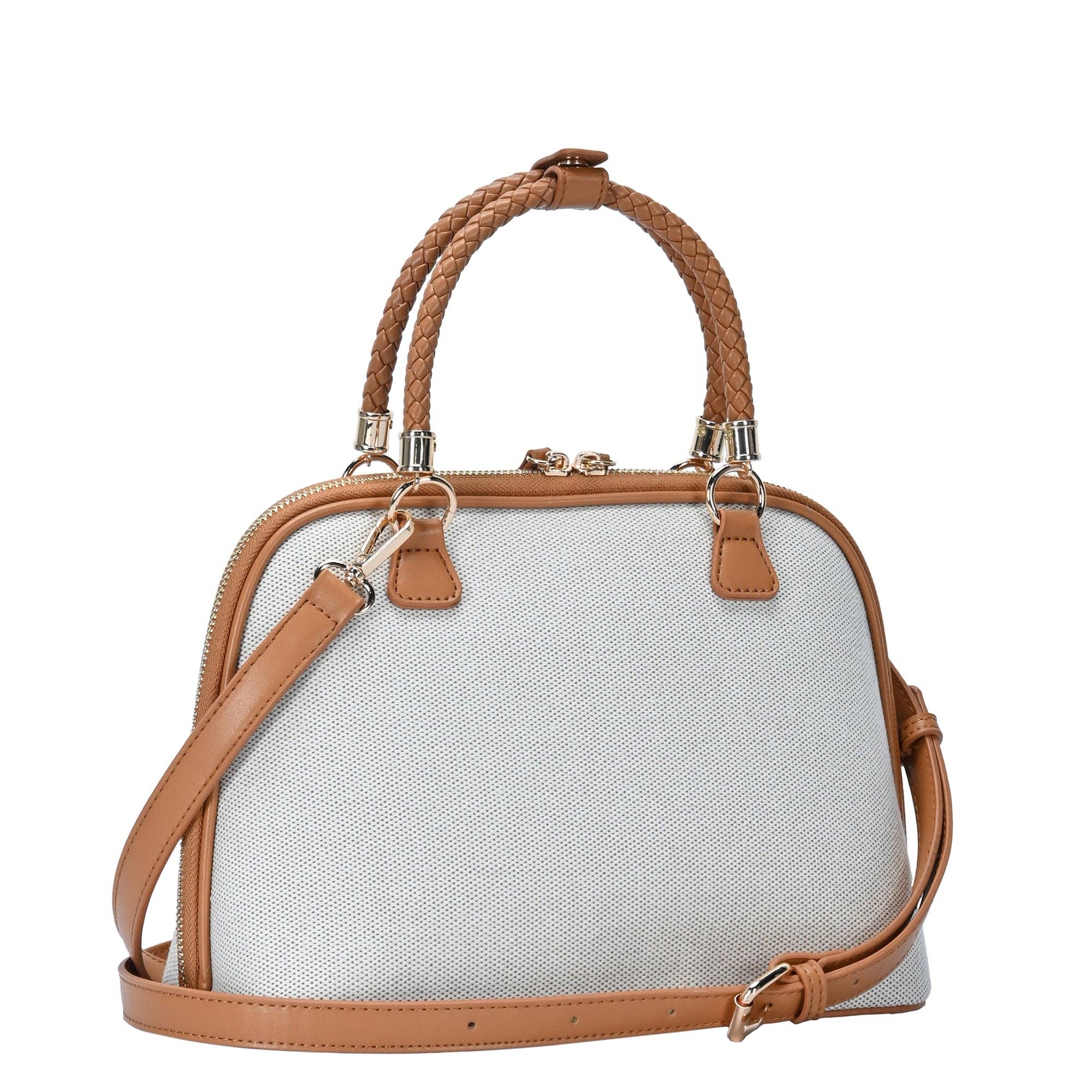 MMS Brands – Großhandel Satchel – Damen – Camila Canvas-Umhängetasche7