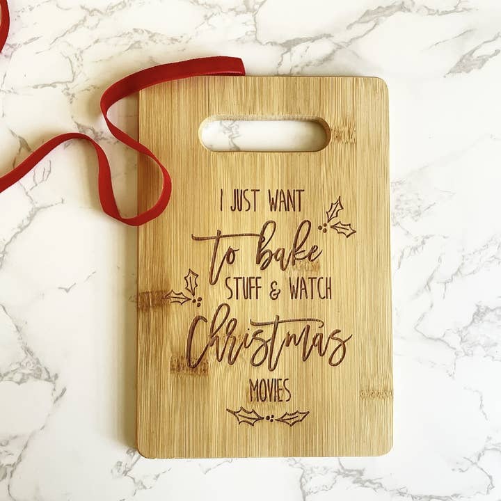 Snijplank- Ik wil gewoon dingen bakken voor wholesale door Ginger Squared