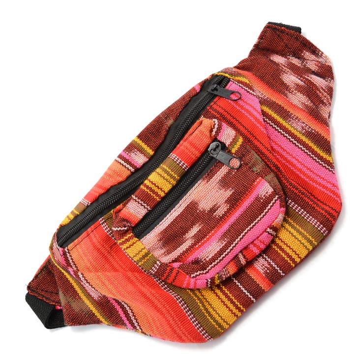Lucia's Imports - Wholesale Belt Bag - Women's - Ikat Fanny Pack