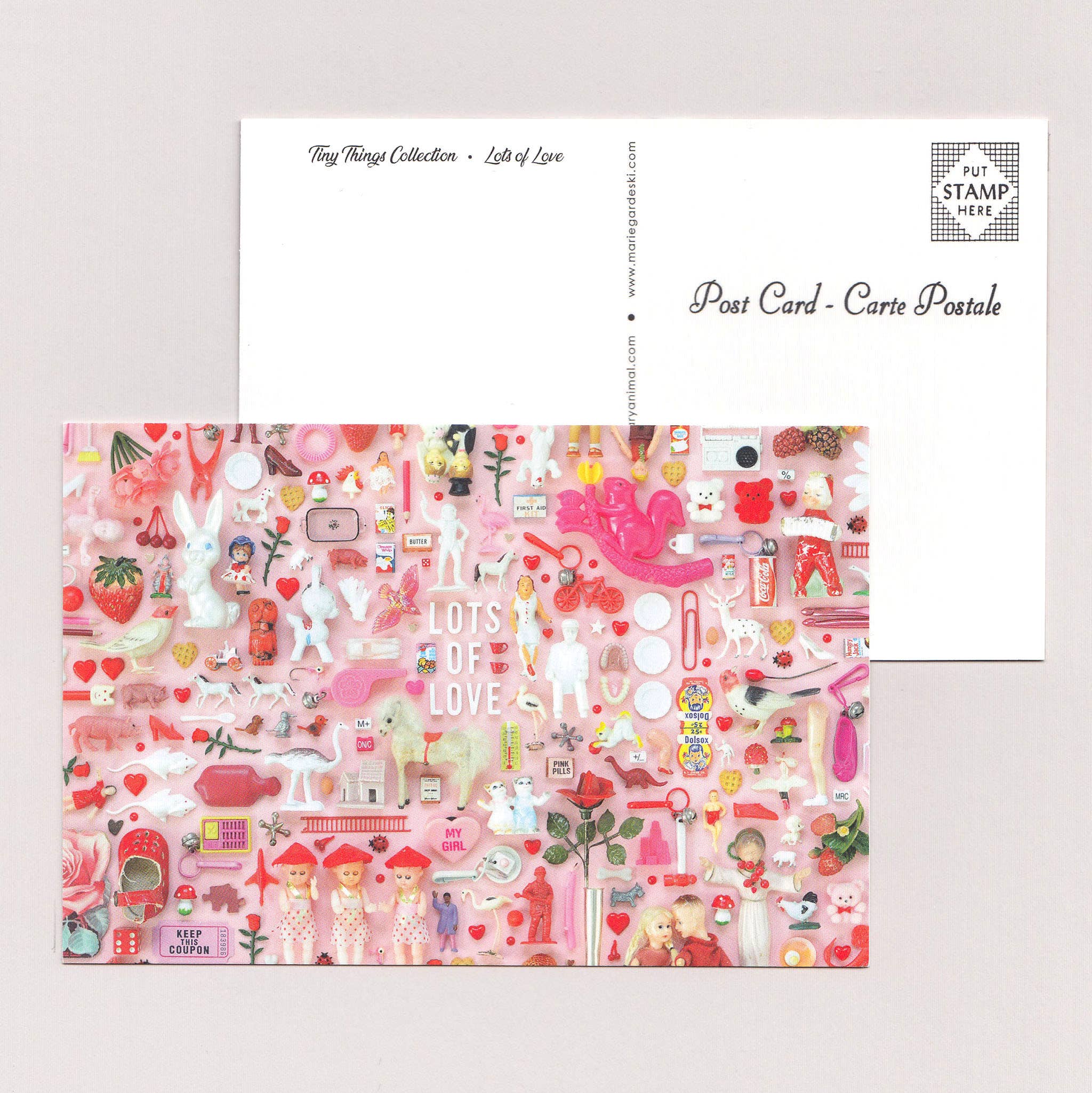 Imaginary Animal - Vendita all'ingrosso Set di cartoline - Assortimento di cartoline Tiny Things Collection 63