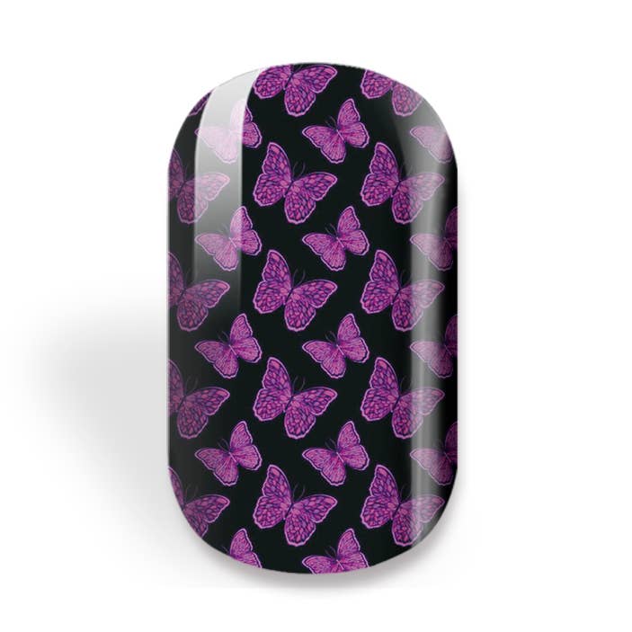 Audrey 100% Nail Polish Art Decal for wholesale by Lotusby Nail Art