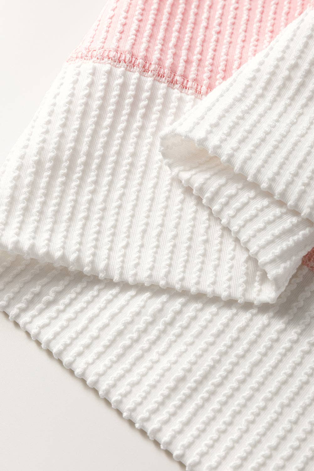 Lovesoft - Wholesale Knit Top - Women's - Blossom Corded Colorblock Drop Shoulder Loose Top5