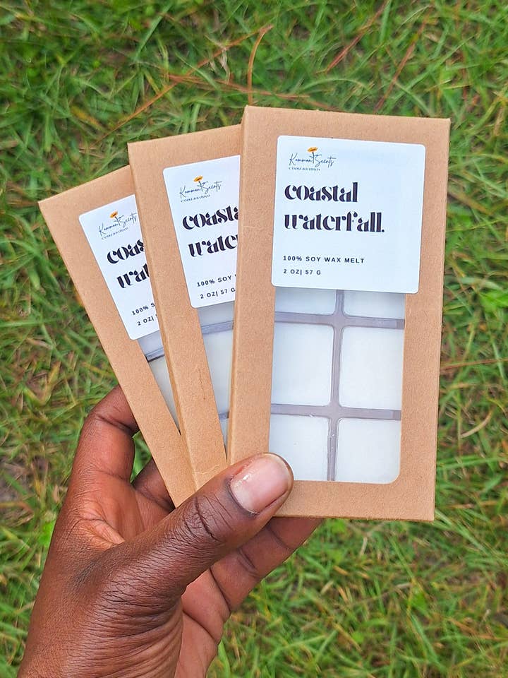 Kustvattenfall Vaxsmältare för wholesale av Kommon Scents Candle & Bath Co