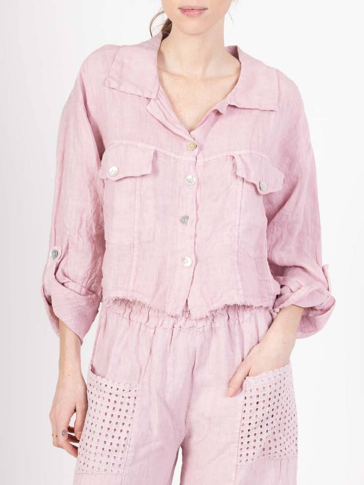 Shyloh - Wholesale Jacket - Women's - Linen jacket 1332427