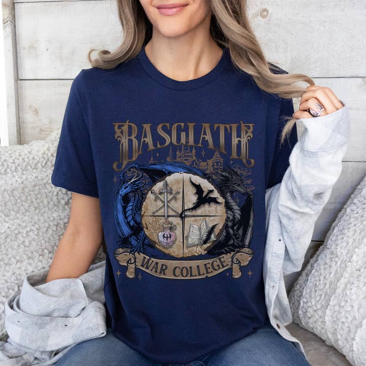 MagicMerchEmporium - Wholesale T-Shirt (Graphic) - Women's - Basgiath War College Fourth Wing Inspired Tee5