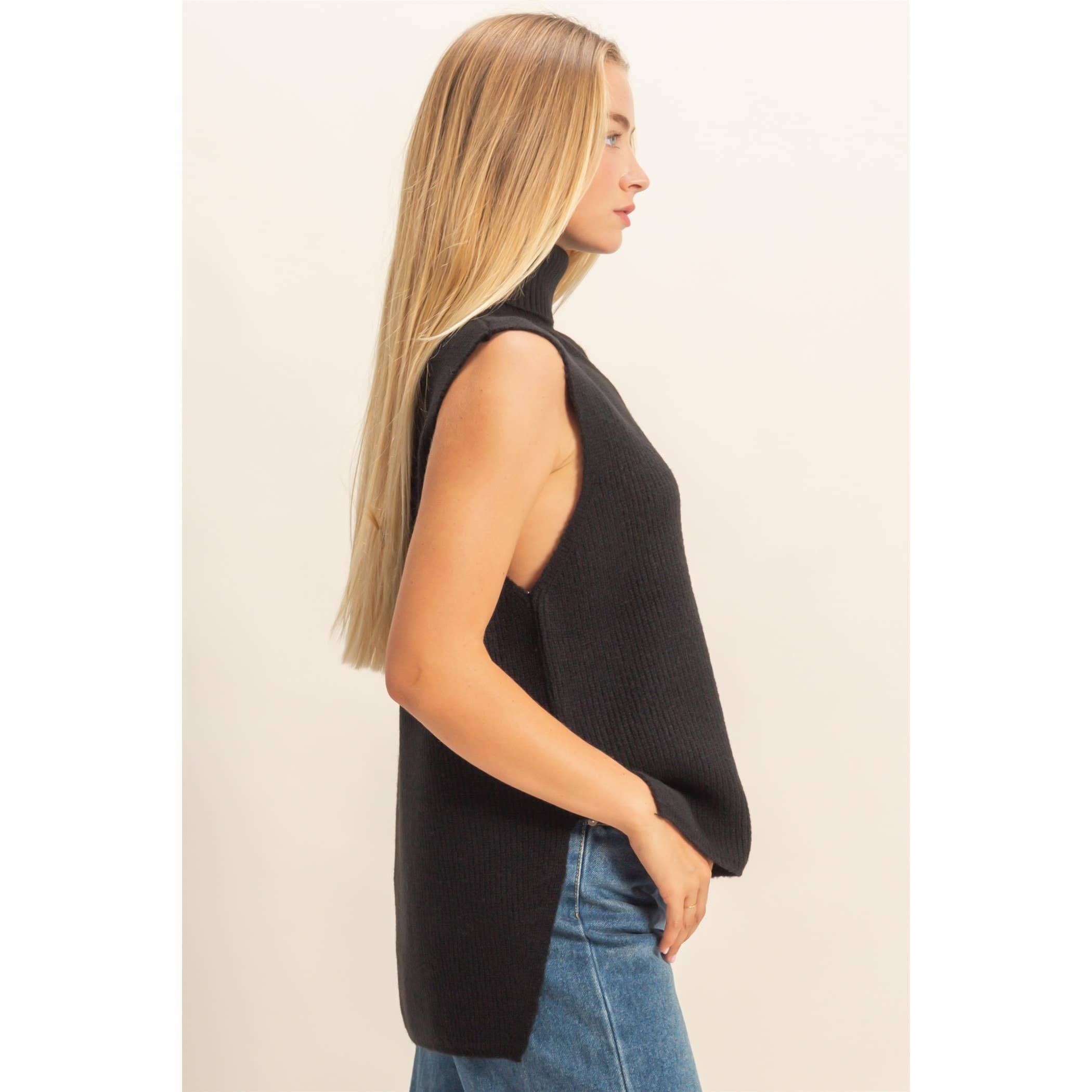 HYFVE – Großhandel Pullunder – Damen – Ärmelloser Rollkragenpullover-Weste21