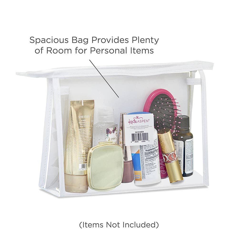 Kate Aspen - Wholesale Toiletry Bag - Women's - Burgundy Blush Floral Wedding Survival Kit6