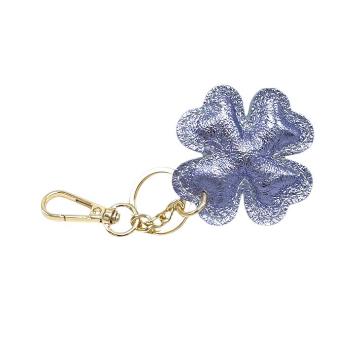 Suie Valentini srl - Wholesale Keychain - Women's - Genuine leather key chain, Lucky leaf, art. PO04LA6