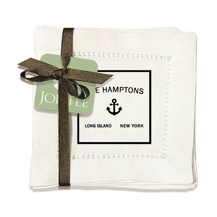 The Hamptons Hemstitch Napkins for wholesale by Jolitee