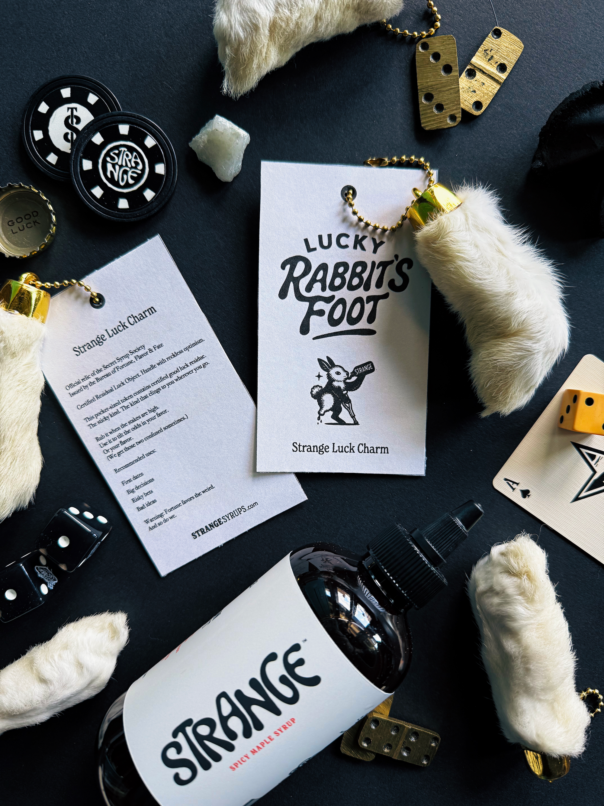 Strange Syrups - Wholesale Gag Gift/Novelty Gift - Lucky Rabbit's Foot1