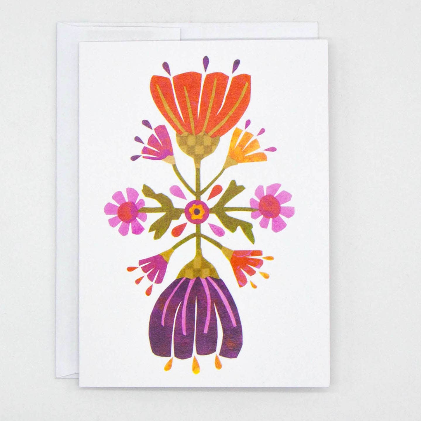 Kim Dettmer Art - Wholesale Everyday Greeting Card - Scandinavian Floral Card – Blank, Modern & Uplifting0