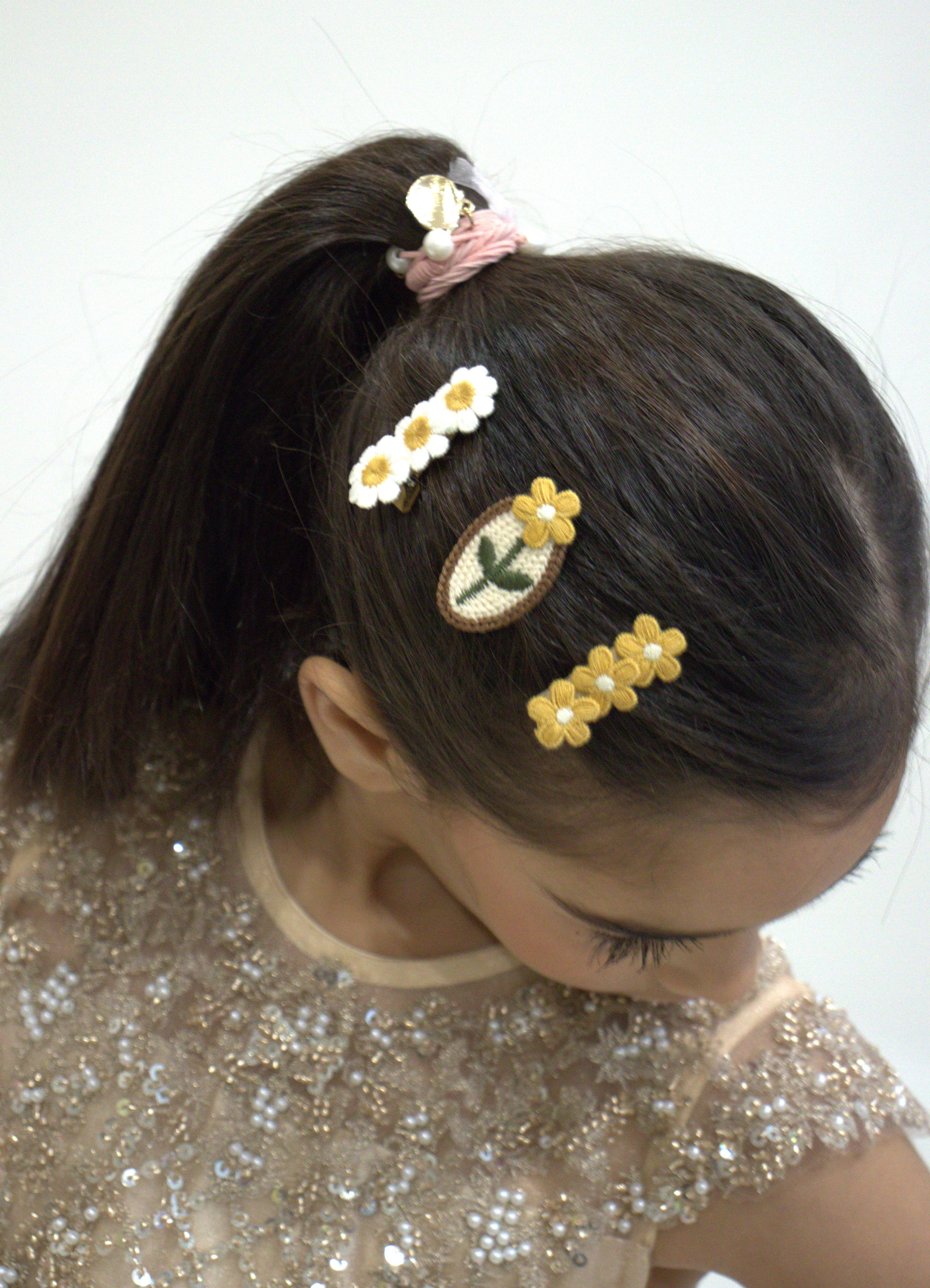 Yuko B - Wholesale Barrette - Kids - Premium Hair Clips for Kids - Vintage Symphony3