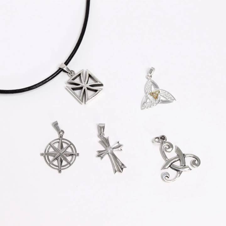 WJW - Wholesale Link & Chain Necklace - Black Cord Necklace With Stainless Steel Twist Open Clasp