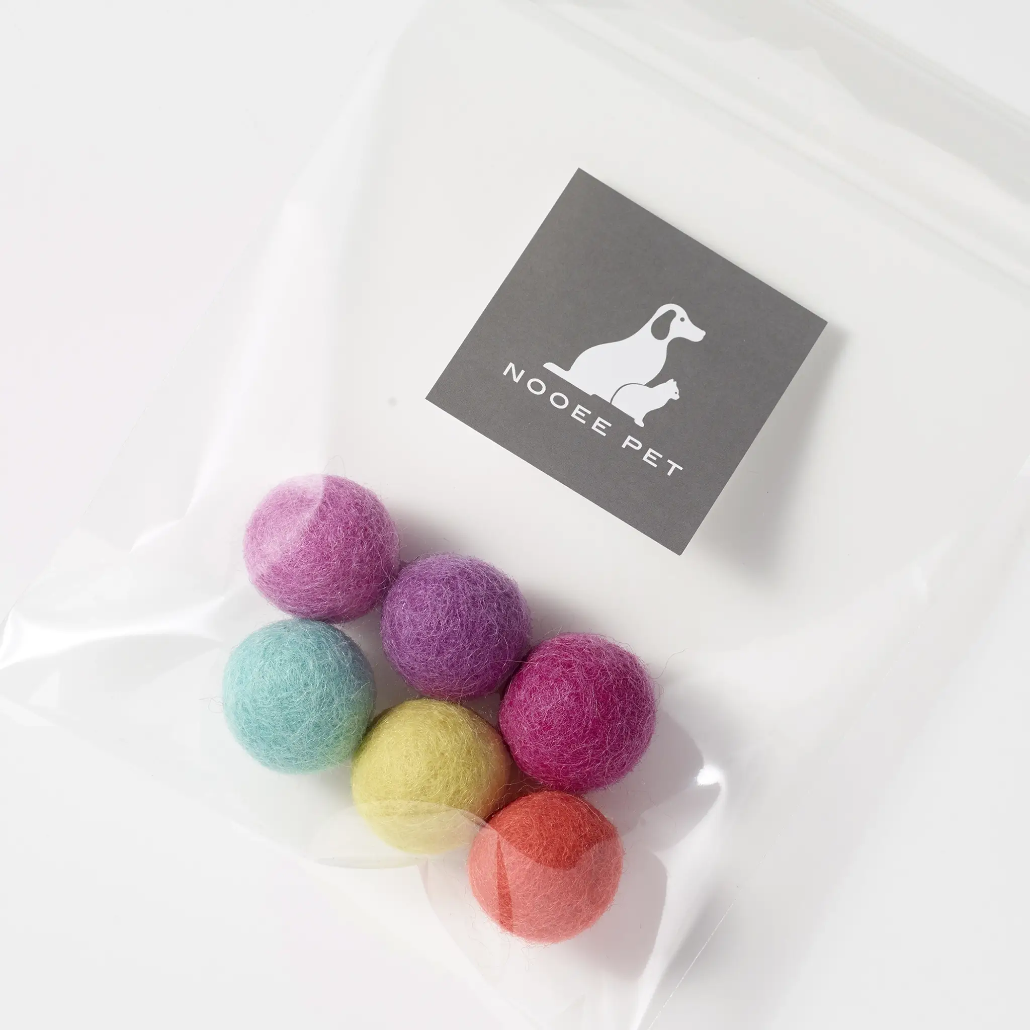 Nooee pet – Großhandel Haustierspielzeug – Katze & Hund – Nooee Pet Wollspielzeugbälle – 100% handgefertigte Wollbälle in 4 Größen14