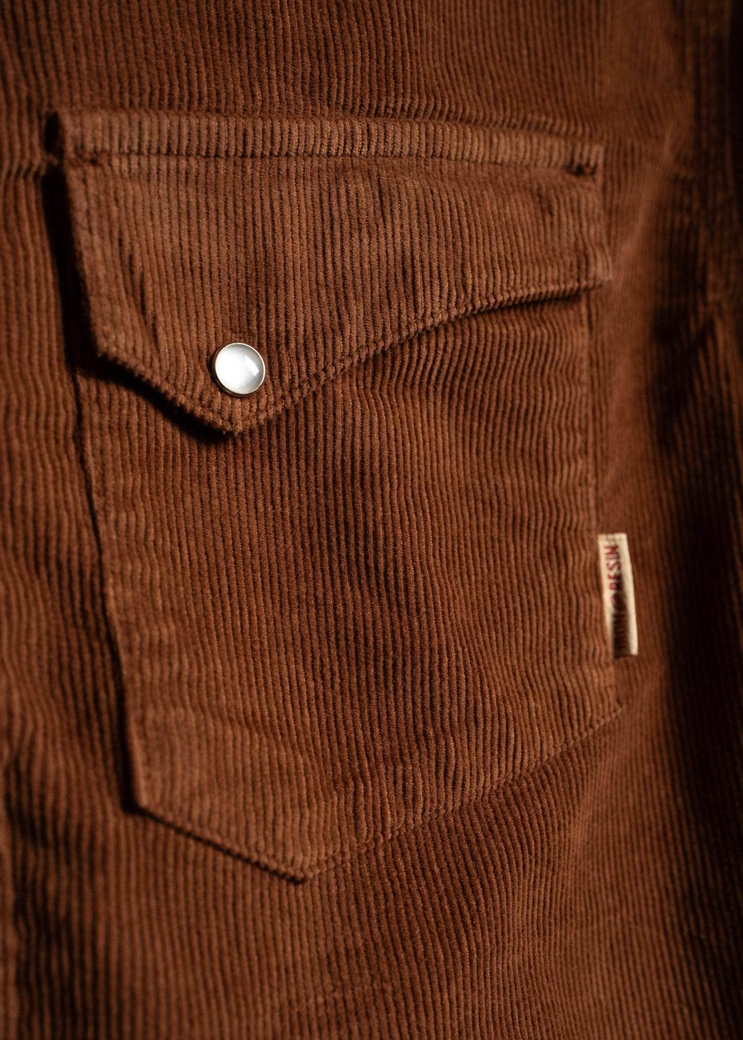 Iron & Resin – wholesale Buttoned-down shirt – Men's – Corduroy Ojai Shirt8