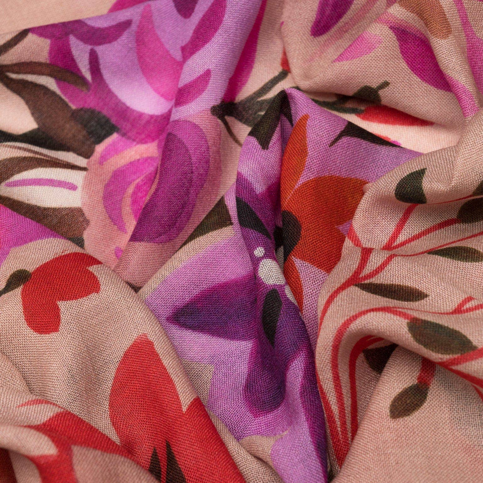 Elizabetta Made in Italy USA – wholesale Scarf – Women's – Rita - Wool Scarf - Pink2