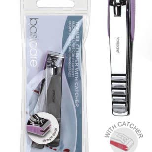 basicare - Wholesale Nail Clipper/Scissor - Straight Edge Toenail Clipper with Catcher