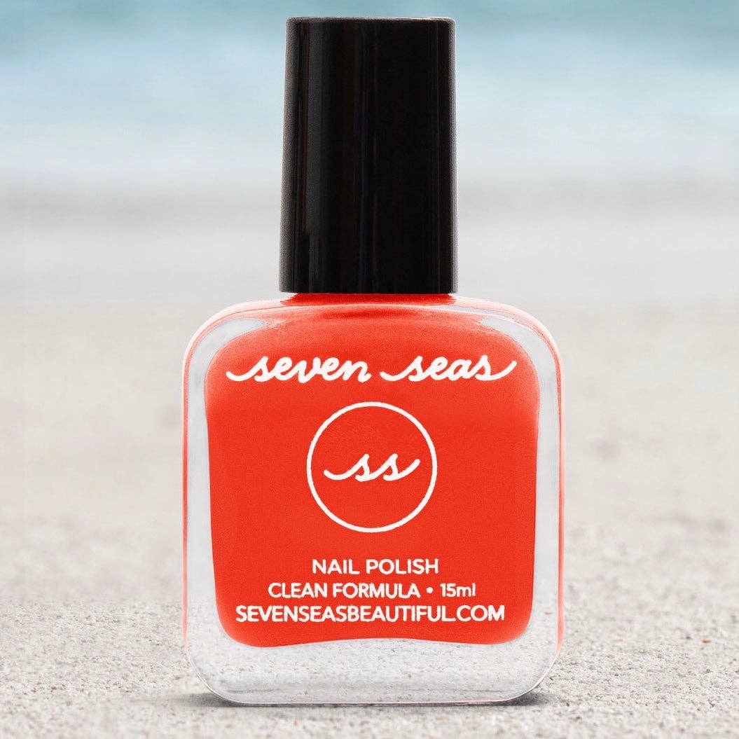 Seven Seas - Wholesale Nail Polish - Clean Nail Polish - Lava2