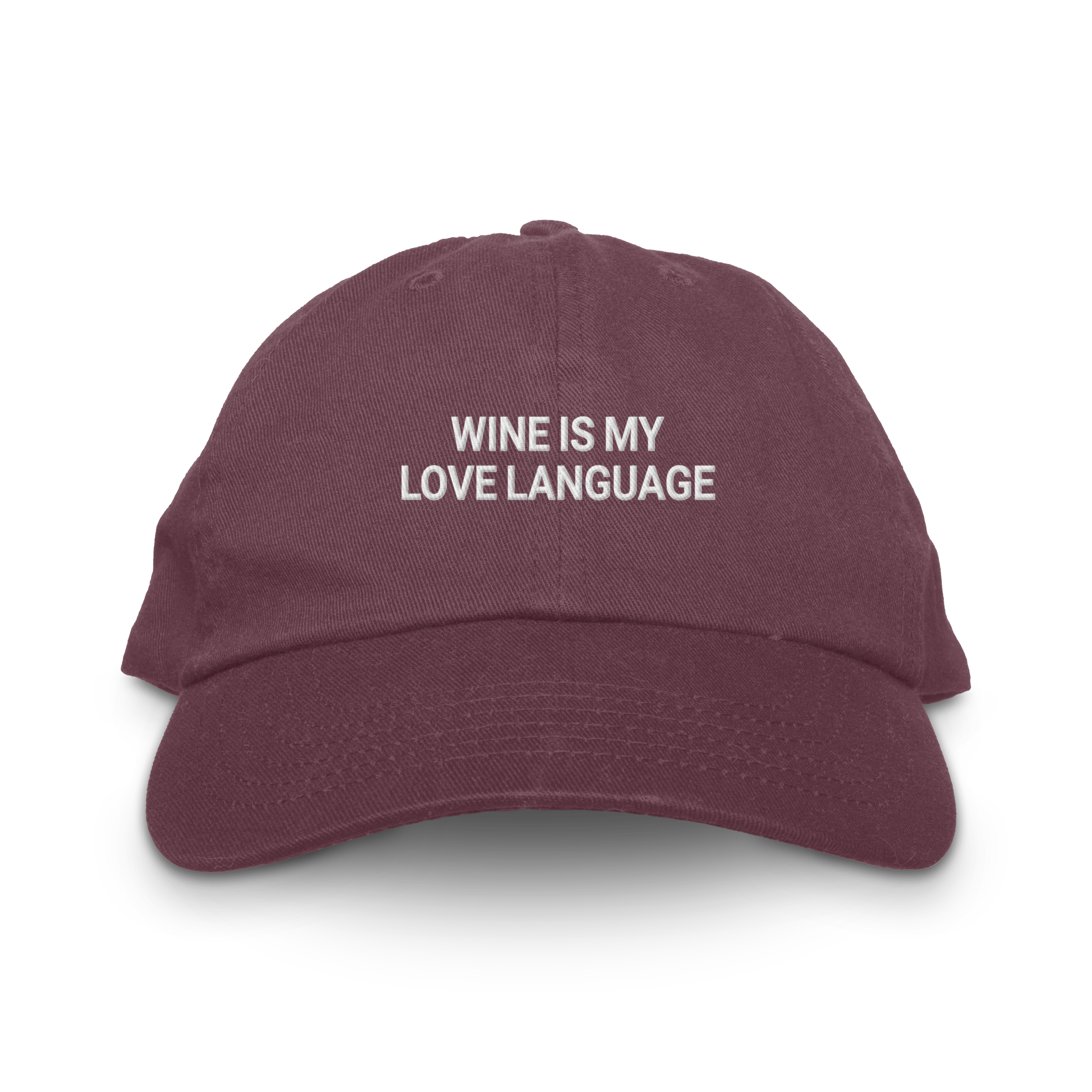THE WINO SHOP – wholesale Baseballkeps - Unisex – Vin är min kärlek Språkhatt1