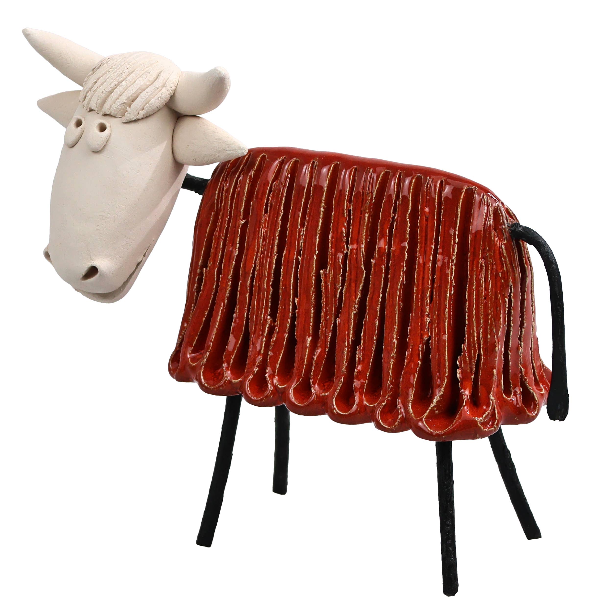 Enigma Supplies - Wholesale Decorative Figurine - Cow Highland Cattle Ceramic Figurine | Various Colours11