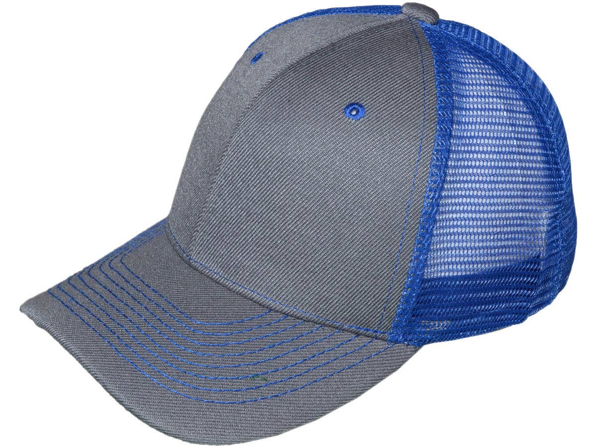 Buck Wholesale - Venta al por mayor Gorra trucker - Unisex - Gorras de camionero en blanco - Gorras BK de malla estructurada94