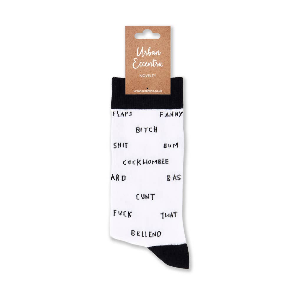 Urban Eccentric – wholesale Socks – Unisex – Unisex Sweary Socks1